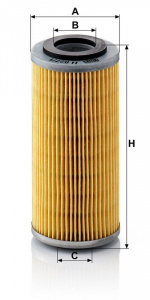Olejový filtr MANN H827/1N (MF H827/1N) - JAGUAR Olejový filtr MANN H827/1N (MF H827/1N) - JAGUAR