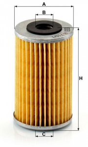 Olejový filtr MANN H715/1N (MF H715/1N) - FORD Olejový filtr MANN H715/1N (MF H715/1N) - FORD
