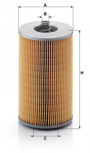 Olejový filtr MANN H13127/1 (MF H13127/1) - MAN