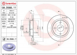 Brzdový kotouč BREMBO 08.D566.11
