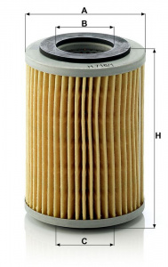 Olejový filtr MANN H716/1X (MF H716/1X) - OPEL Olejový filtr MANN H716/1X (MF H716/1X) - OPEL