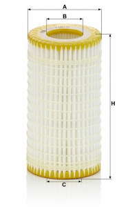 Olejový filtr MANN HU718/5X (MF HU718/5X) - CHRYSLER, MERCEDES-BENZ