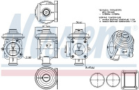 AGR Ventil NISSENS 98219