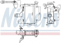 Chladič turba NISSENS 96164 Chladič turba NISSENS 96164