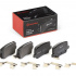 Sada brzdových destiček BREMBO P09032