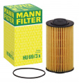 Olejový filtr MANN HU69/3X (MF HU69/3X) - CADILLAC, OPEL, SAAB