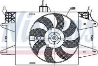 Ventilátor chladiče NISSENS 85572 Ventilátor chladiče NISSENS 85572