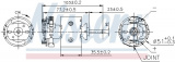 Vnitřní ventilátor NISSENS 87097