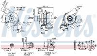 Turbodmychadlo NISSENS 93239 Turbodmychadlo NISSENS 93239