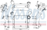 Chladič turba NISSENS 96178 Chladič turba NISSENS 96178