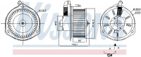 Vnitřní ventilátor NISSENS 87164 Vnitřní ventilátor NISSENS 87164