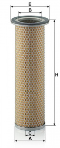 Vzduchový filtr MANN C12100 (MF C12100) Vzduchový filtr MANN C12100 (MF C12100)
