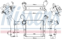 Chladič turba NISSENS 96276 Chladič turba NISSENS 96276