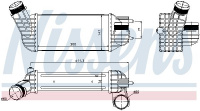 Chladič turba NISSENS 96512