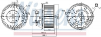 Vnitřní ventilátor NISSENS 87187