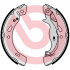 Sada brzdových čelistí BREMBO S24548 Sada brzdových čelistí BREMBO S24548