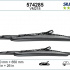 Sada stěračů VALEO Silencio (VA 574285) - 700mm + 650mm