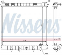 Chladič motoru NISSENS 64302A Chladič motoru NISSENS 64302A