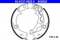 Sada brzdových čelistí ATE 03.0137-3022 (AT 653022)