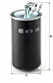 Palivový filtr MANN WK728 (MF WK728) - MITSUBISHI