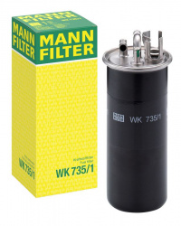 Palivový filtr MANN WK735/1 (MF WK735/1) - AUDI