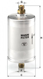 Palivový filtr MANN WK726/3 (MF WK726/3)