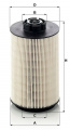 Palivový filtr MANN PU1058X (MF PU1058X) - DENNIS, VOLVO, RENAULT TRUCKS