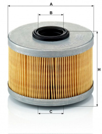Palivový filtr MANN P716/1X (MF P716/1X) - OPEL, RENAULT