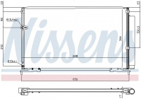 Chladič klimatizace NISSENS 940707 Chladič klimatizace NISSENS 940707