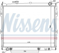Chladič motoru NISSENS 62435 Chladič motoru NISSENS 62435