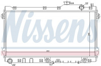 Chladič motoru NISSENS 62447 Chladič motoru NISSENS 62447