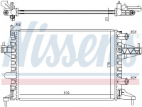 Chladič motoru NISSENS 63007 Chladič motoru NISSENS 63007