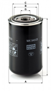 Palivový filtr MANN WK940/23 (MF WK940/23) Palivový filtr MANN WK940/23 (MF WK940/23)