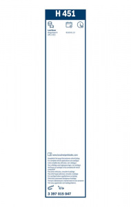 List stěrače BOSCH (BO 3397015047) - 450mm
