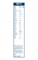 Sada stěračů BOSCH (BO 3397118306) - 600mm + 475mm