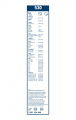 Sada stěračů BOSCH (BO 3397118400) - 530mm + 530mm