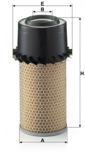Vzduchový filtr MANN C15250 (MF C15250) Vzduchový filtr MANN C15250 (MF C15250)