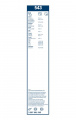 Sada stěračů BOSCH (BO 3397001543) - 600mm + 530mm