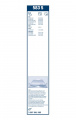 Sada stěračů BOSCH (BO 3397001583) - 530mm + 530mm