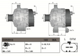 Alternátor DENSO DAN3013