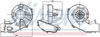 Vnitřní ventilátor NISSENS 87247 Vnitřní ventilátor NISSENS 87247