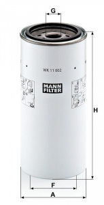 Palivový filtr MANN WK11002X (MF WK11002X) Palivový filtr MANN WK11002X (MF WK11002X)