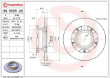 Brzdový kotouč BREMBO 08.D505.20