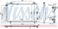 Chladič klimatizace NISSENS 940013