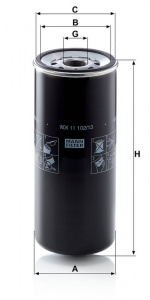 Palivový filtr MANN WDK11102/13 (MF WDK11102/13) Palivový filtr MANN WDK11102/13 (MF WDK11102/13)