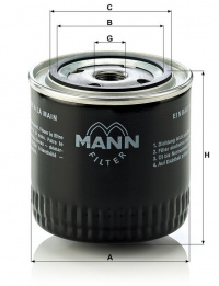 Olejový filtr MANN W920/17 (MF W920/17) - VW