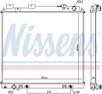 Chladič motoru NISSENS 68744 Chladič motoru NISSENS 68744