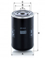 Hydraulický filtr MANN WD940 (MF WD940)