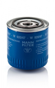 Olejový filtr MANN W920/47 (MF W920/47) - JEEP Olejový filtr MANN W920/47 (MF W920/47) - JEEP