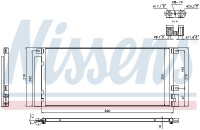 Chladič klimatizace NISSENS 940388 Chladič klimatizace NISSENS 940388